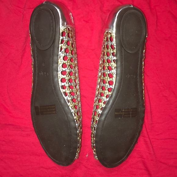 GAP Metallic peep toe sandals - Picture 3 of 3